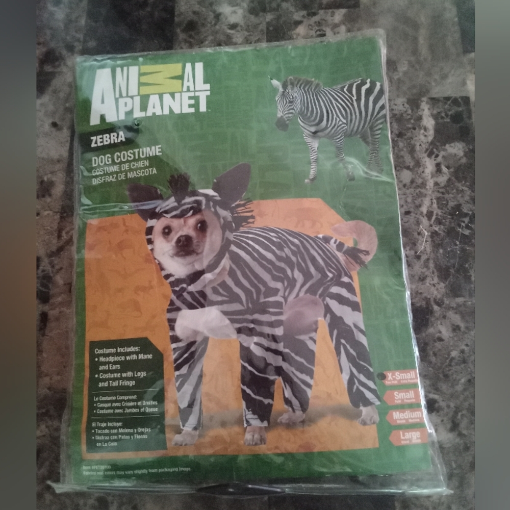 Animal planet zebra costume